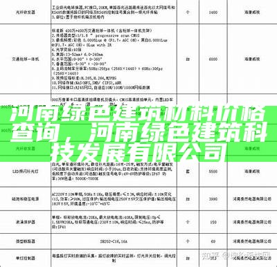 山东建筑材料选择指南及价格，山东建筑材料选择指南及价格表