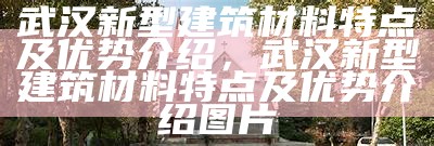 武汉新型建筑材料特点及优势介绍，武汉新型建筑材料特点及优势介绍图片