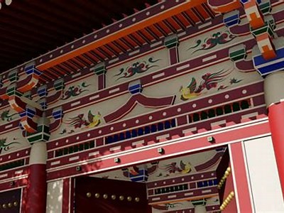 仿唐建筑材料及处理方法探析，仿唐建筑寺庙的图片